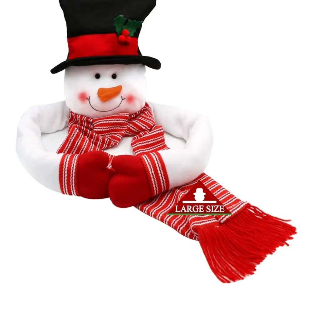 Snowman Hugger Christmas Tree Topper